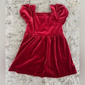 GAP Baby Red Velvet Fabric Size 2